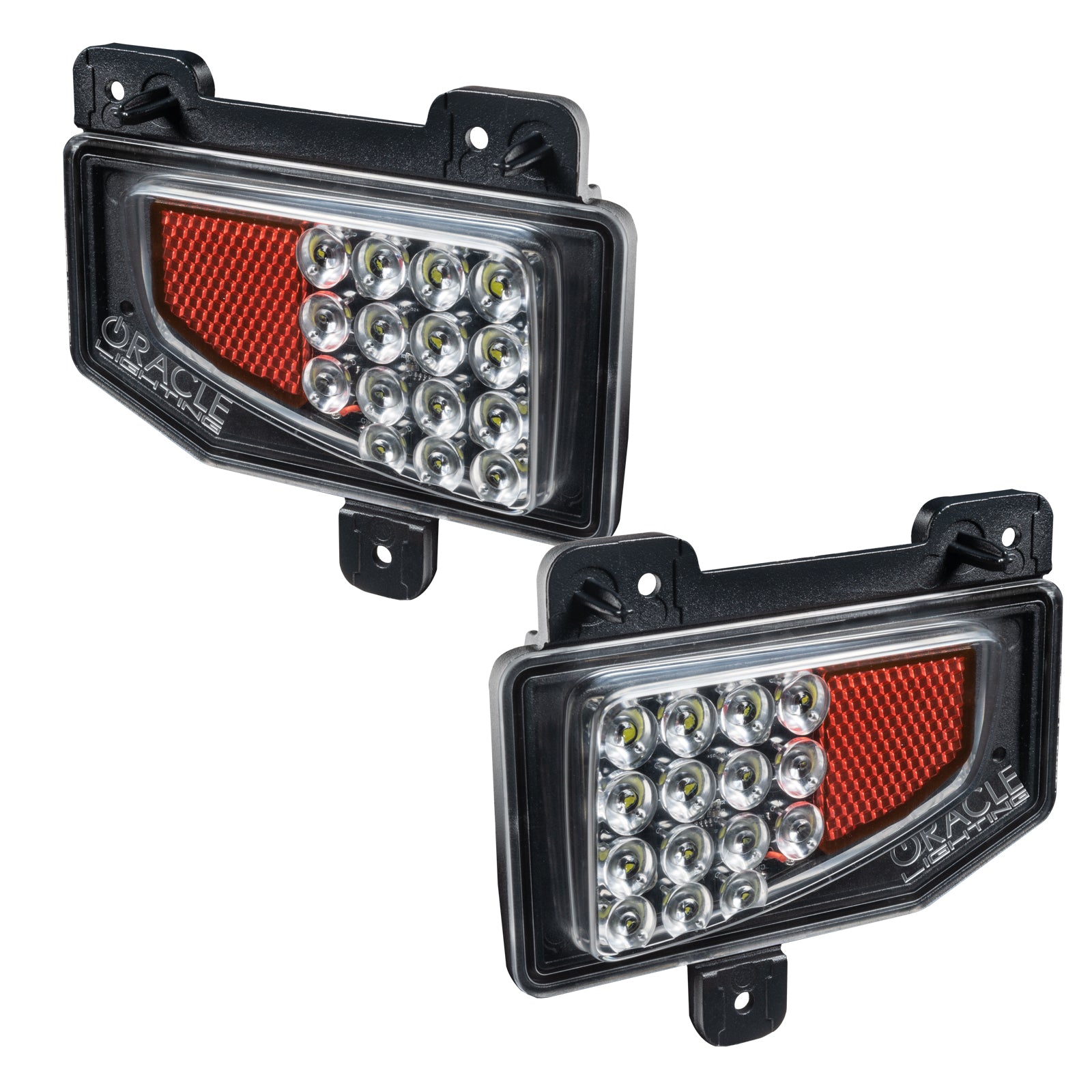 ORACLE Lighting Rear Bumper LED Reverse Lights for Jeep Gladiator JT by Oracle Lighting