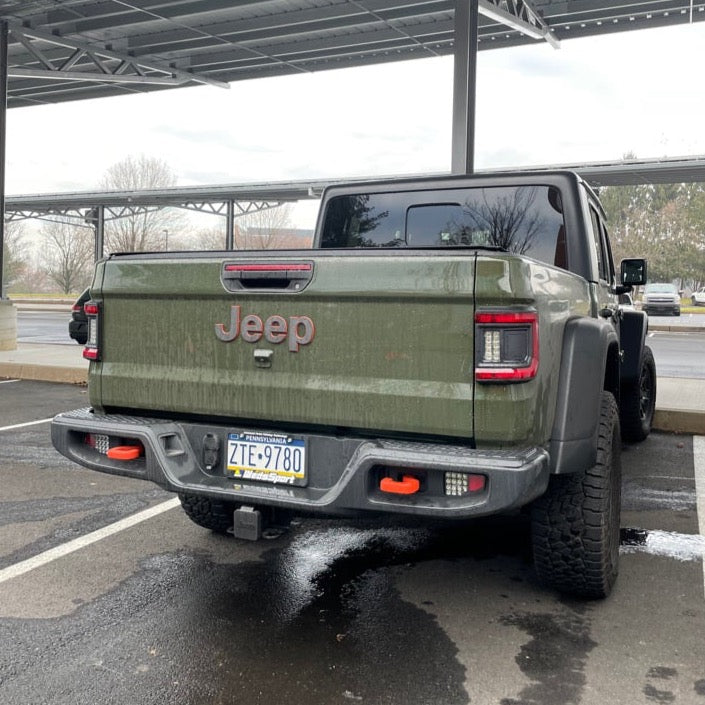 ORACLE Lighting Rear Bumper LED Reverse Lights for Jeep Gladiator JT by Oracle Lighting