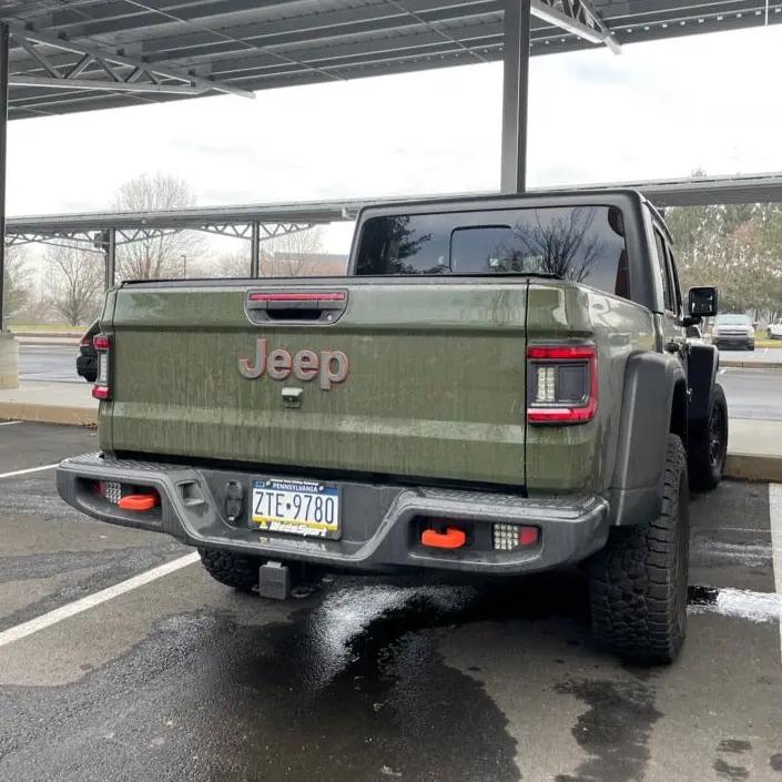 ORACLE Lighting Rear Bumper LED Reverse Lights for Jeep Gladiator JT by Oracle Lighting