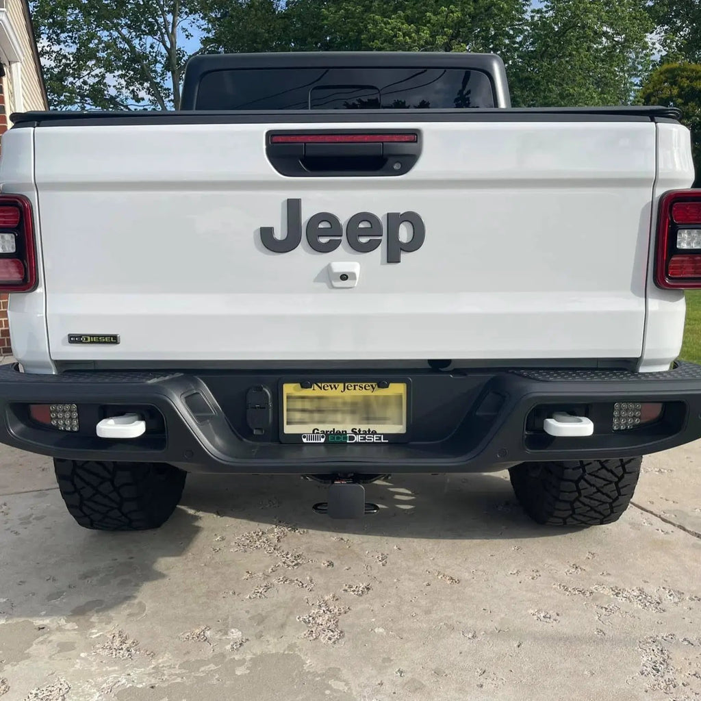 Rear Bumper LED Reverse Lights for Jeep Gladiator JT w/Plug & Play Harness by Oracle Lighting