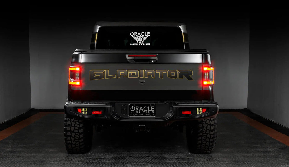 ORACLE Lighting Flush Mount LED Tail Lights for Jeep Gladiator JT by Oracle Lighting