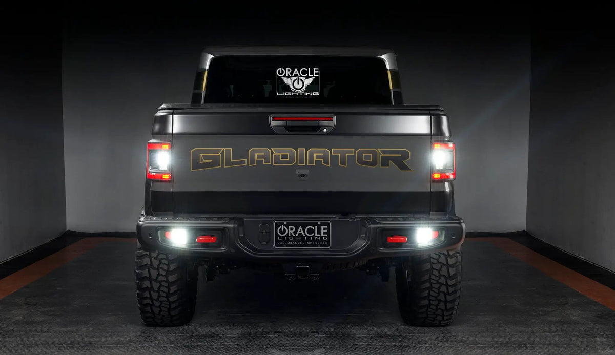 ORACLE Lighting Flush Mount LED Tail Lights for Jeep Gladiator JT by Oracle Lighting