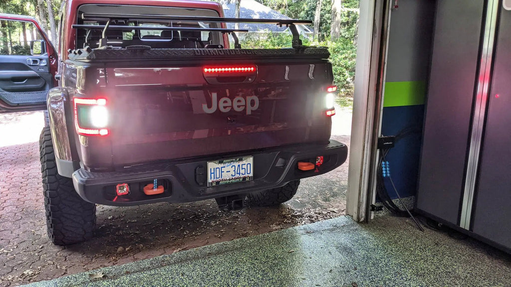 ORACLE Lighting Flush Mount LED Tail Lights for Jeep Gladiator JT by Oracle Lighting