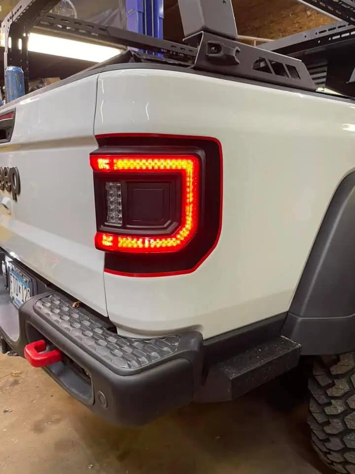 ORACLE Lighting Flush Mount LED Tail Lights for Jeep Gladiator JT by Oracle Lighting