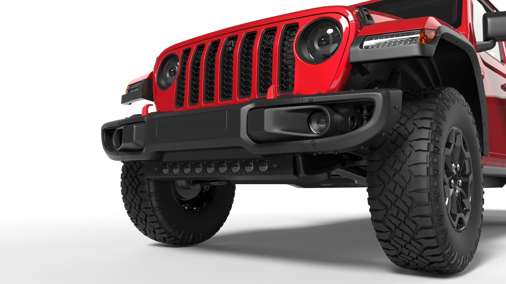 Skid Plate w/ Integrated LED Emitters -Jeep Wrangler JL/Gladiator JT-Clear Lens by Oracle Lighting