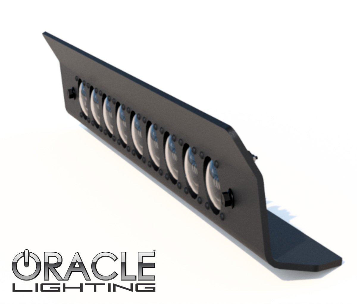 Skid Plate w/ Integrated LED Emitters -Jeep Wrangler JL/Gladiator JT-Yellow Lens by Oracle Lighting