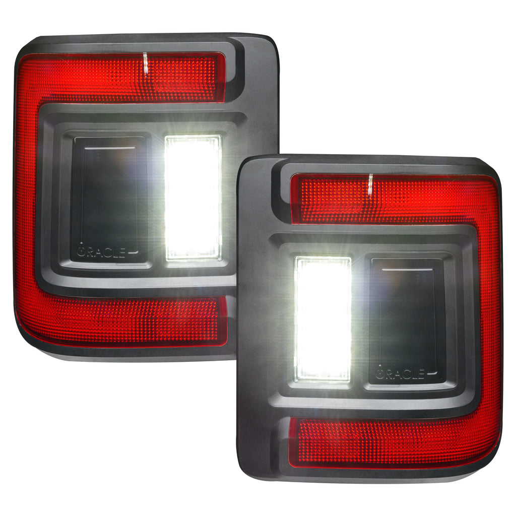 ORACLE Lighting Flush Mount LED Tail Lights for Jeep Wrangler JL by Oracle Lighting