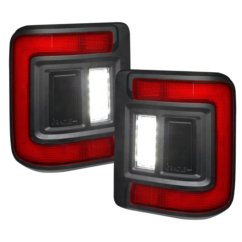 ORACLE Lighting Flush Mount LED Tail Lights for Jeep Wrangler JL by Oracle Lighting