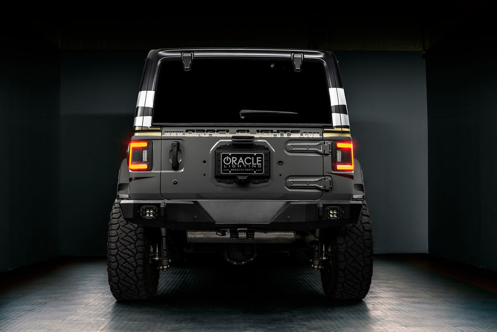 ORACLE Lighting Flush Mount LED Tail Lights for Jeep Wrangler JL by Oracle Lighting