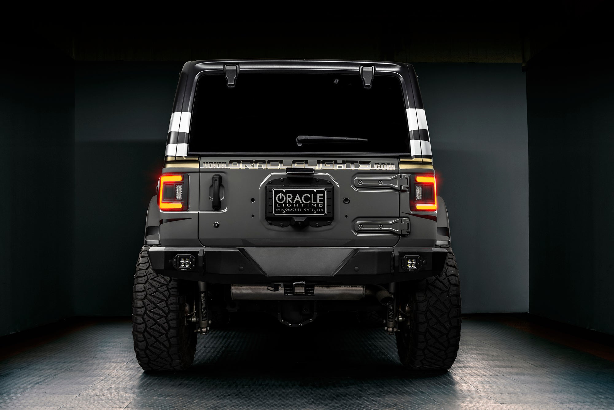 ORACLE Lighting Flush Mount LED Tail Lights for Jeep Wrangler JL by Oracle Lighting