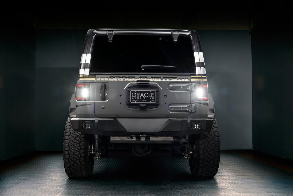 ORACLE Lighting Flush Mount LED Tail Lights for Jeep Wrangler JL by Oracle Lighting