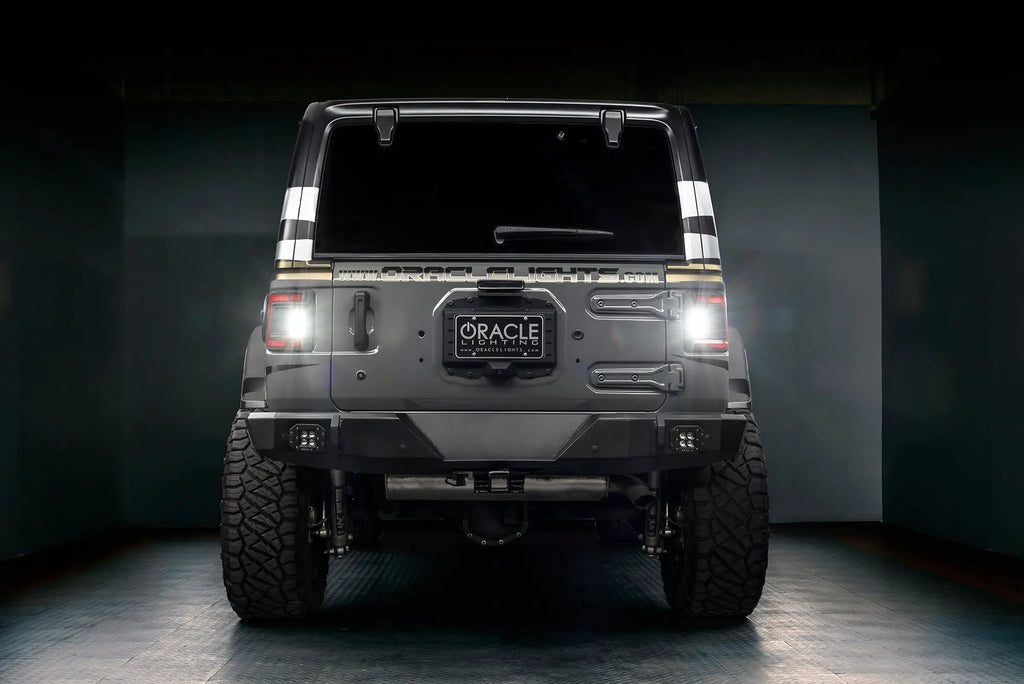 ORACLE Lighting Flush Mount LED Tail Lights for Jeep Wrangler JL by Oracle Lighting
