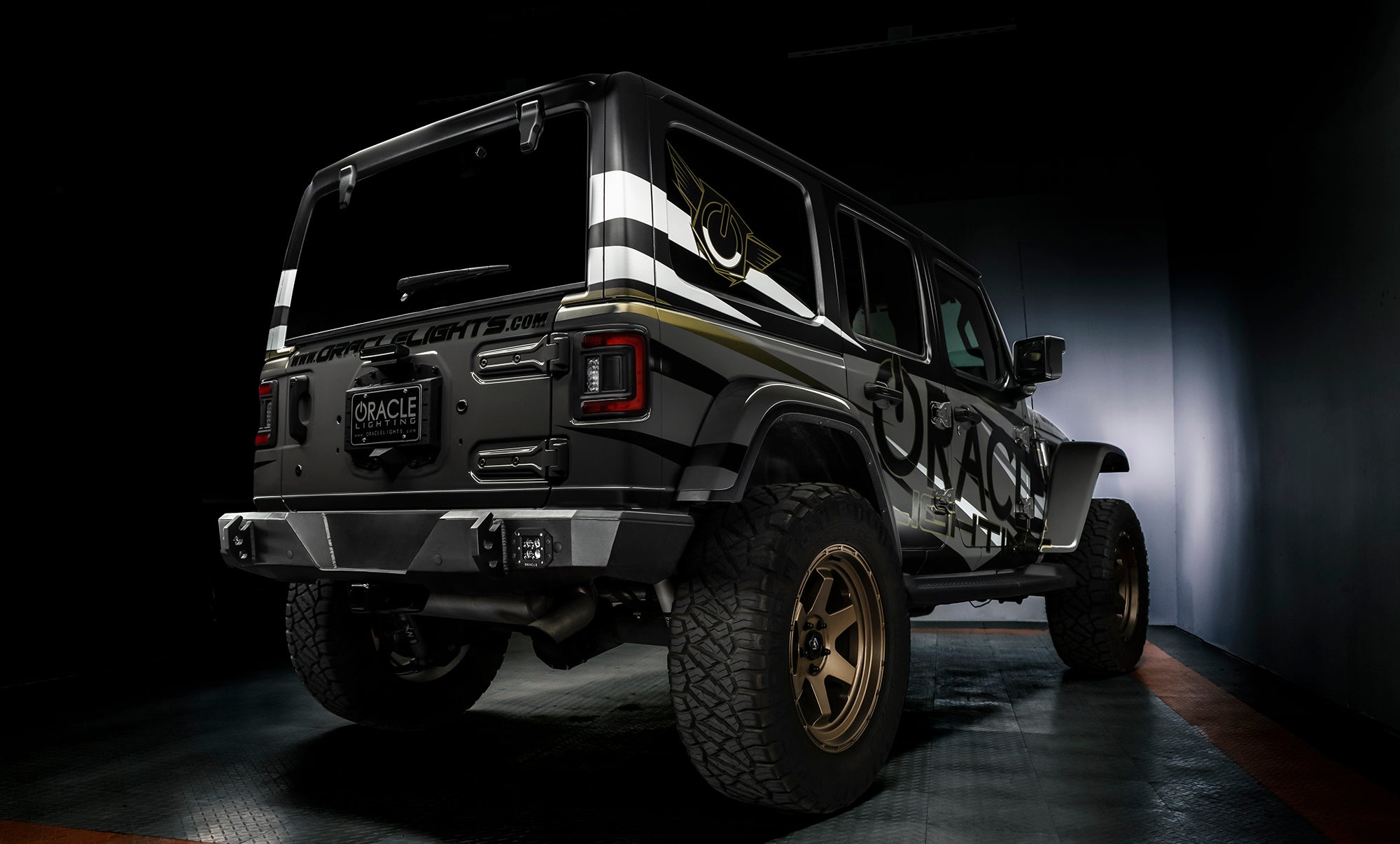 ORACLE Lighting Flush Mount LED Tail Lights for Jeep Wrangler JL by Oracle Lighting