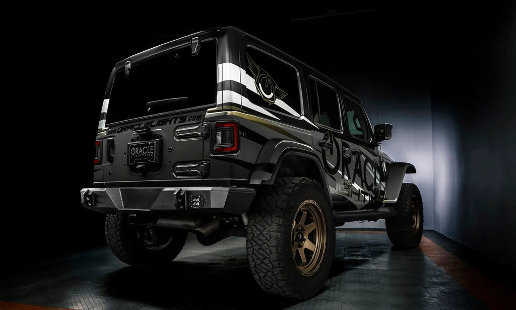 ORACLE Lighting Flush Mount LED Tail Lights for Jeep Wrangler JL by Oracle Lighting