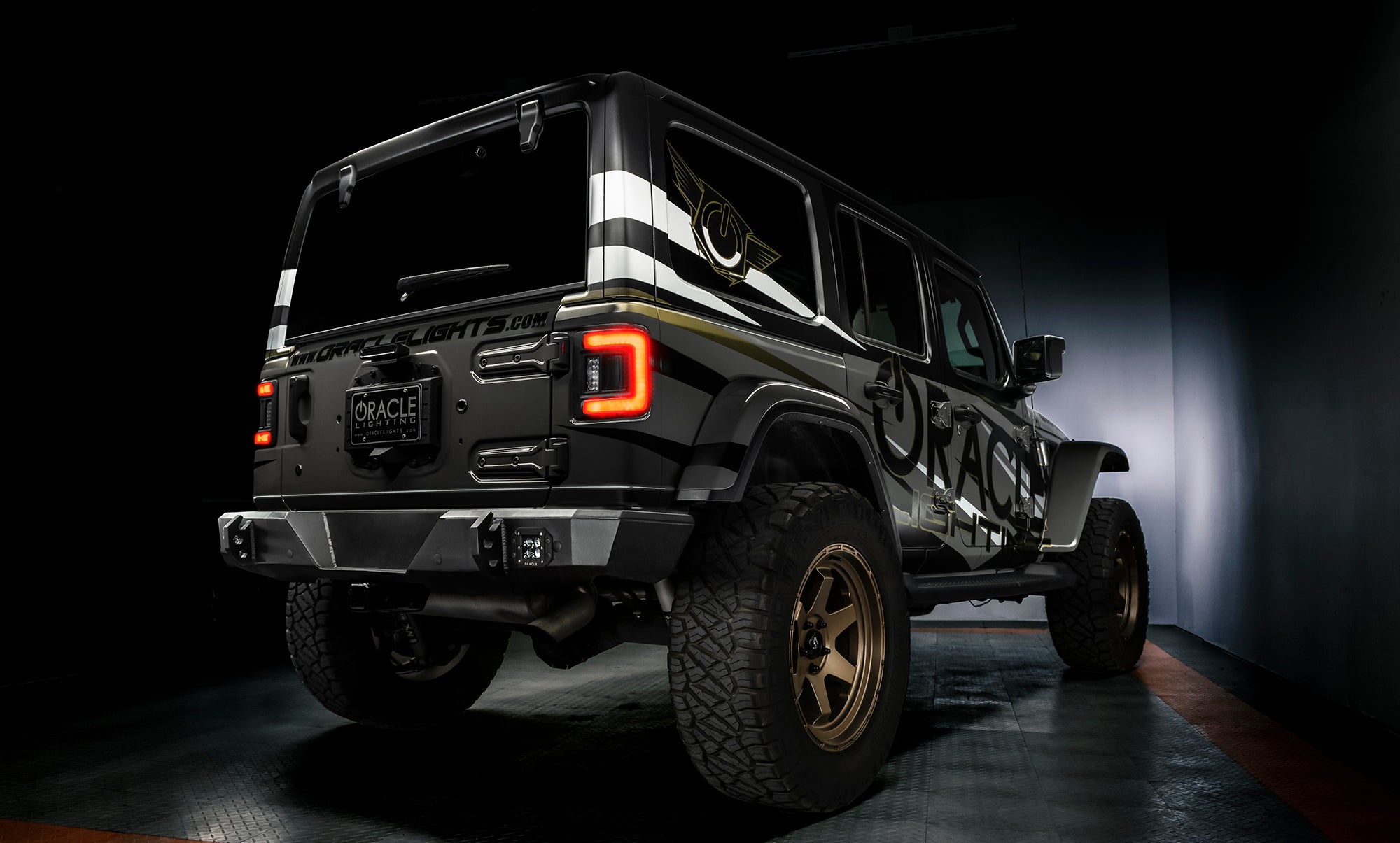 ORACLE Lighting Flush Mount LED Tail Lights for Jeep Wrangler JL by Oracle Lighting