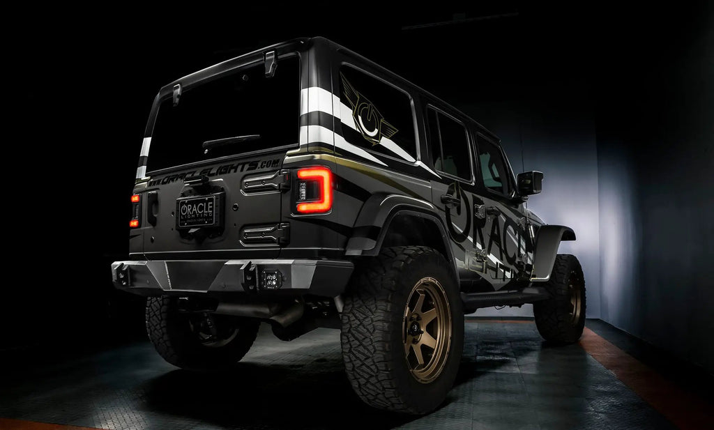 ORACLE Lighting Flush Mount LED Tail Lights for Jeep Wrangler JL by Oracle Lighting