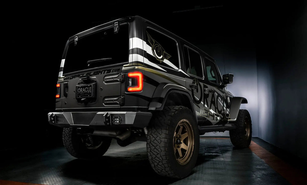 ORACLE Lighting Flush Mount LED Tail Lights for Jeep Wrangler JL by Oracle Lighting