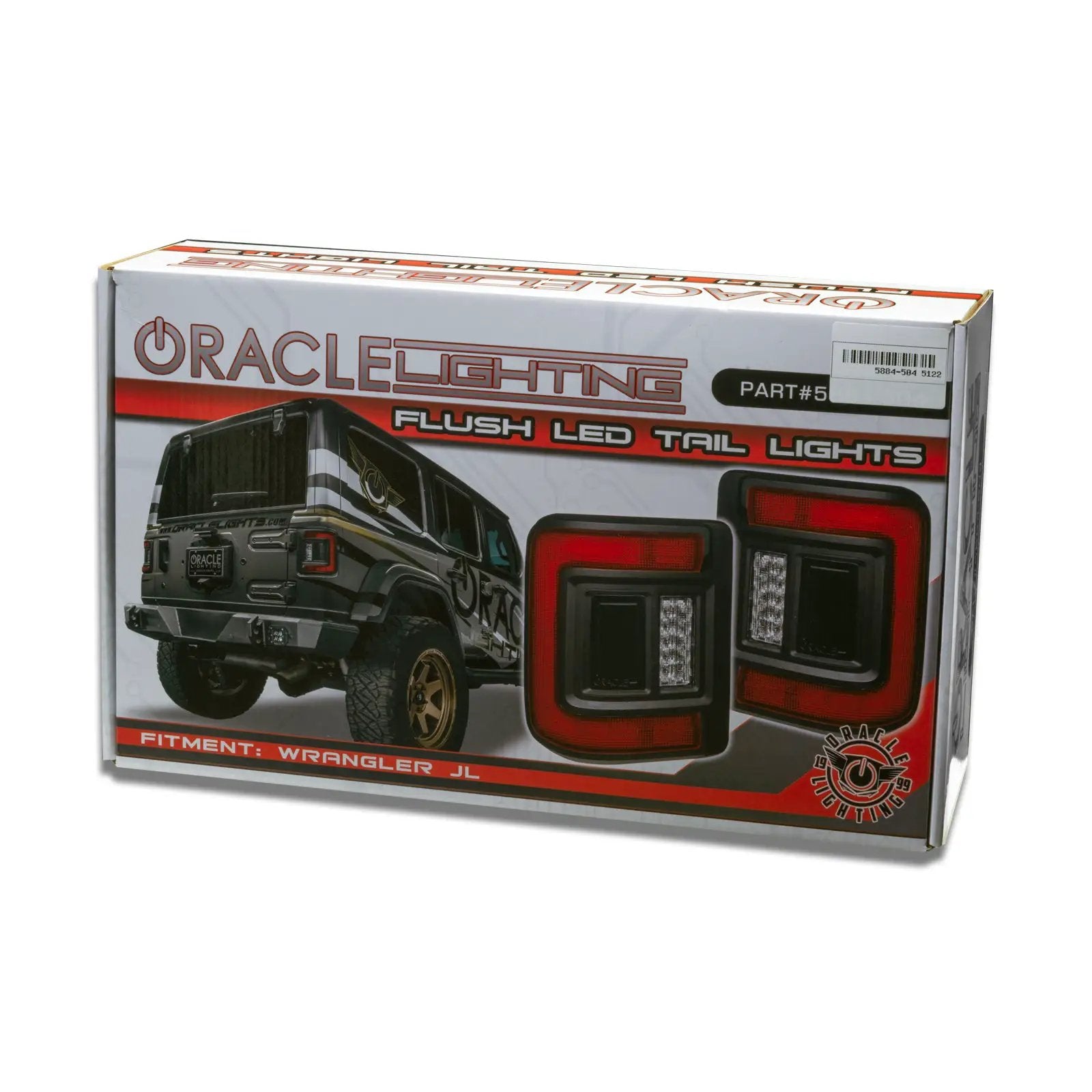 ORACLE Lighting Flush Mount LED Tail Lights for Jeep Wrangler JL by Oracle Lighting