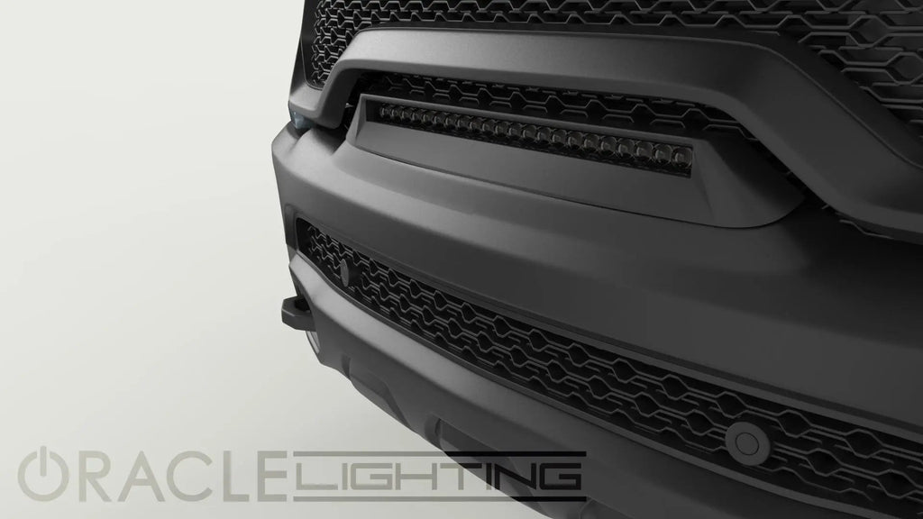 ORACLE Lighting 2019-2024 RAM Rebel/TRX Front Bumper Flush LED Light Bar System by Oracle Lighting