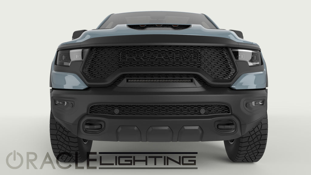 ORACLE Lighting 2019-2024 RAM Rebel/TRX Front Bumper Flush LED Light Bar System by Oracle Lighting