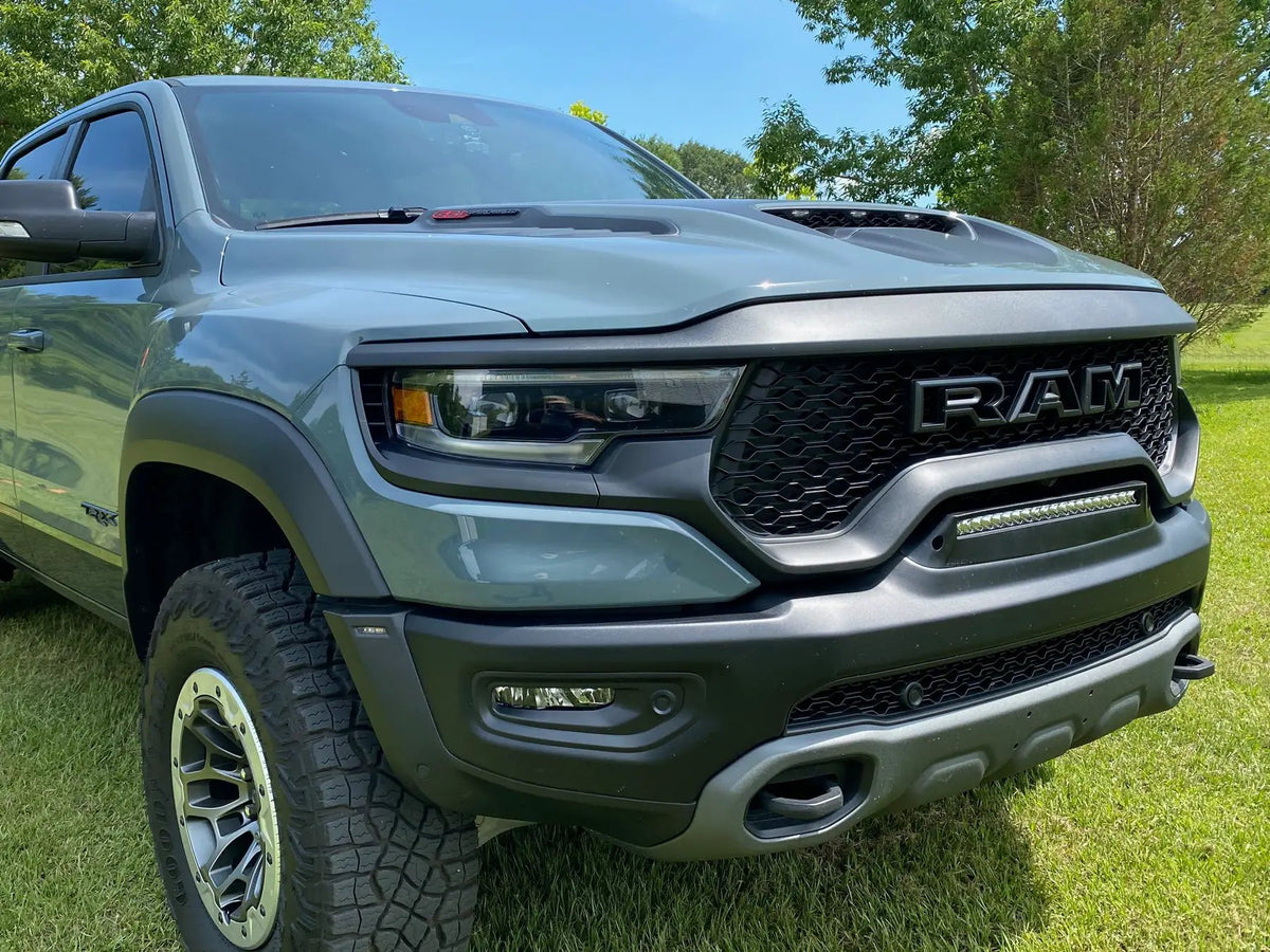 ORACLE Lighting 2019-2024 RAM Rebel/TRX Front Bumper Flush LED Light Bar System by Oracle Lighting