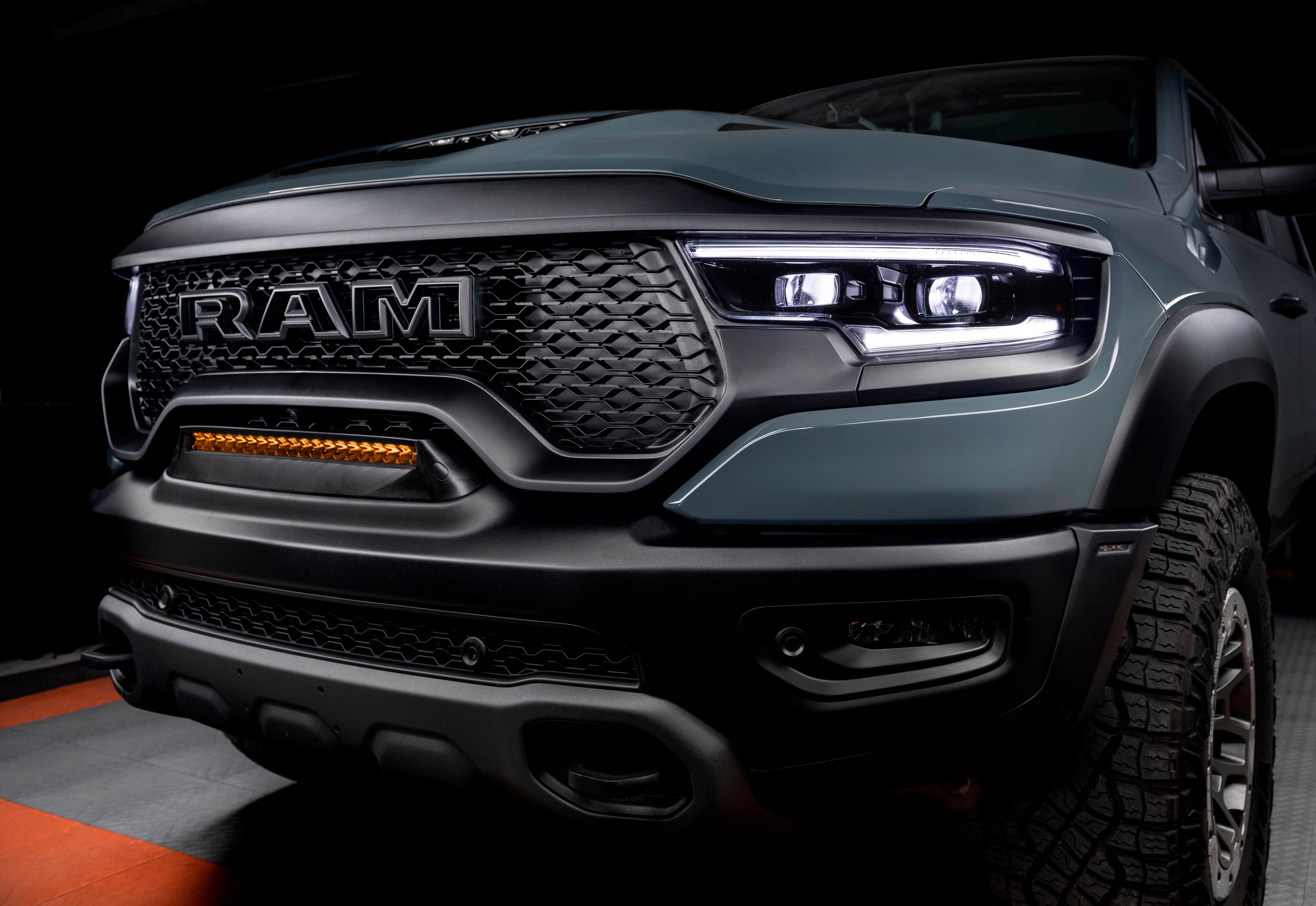 2019-2022 RAM Rebel/TRX Front Bumper Flush LED Light Bar System by Oracle Lighting