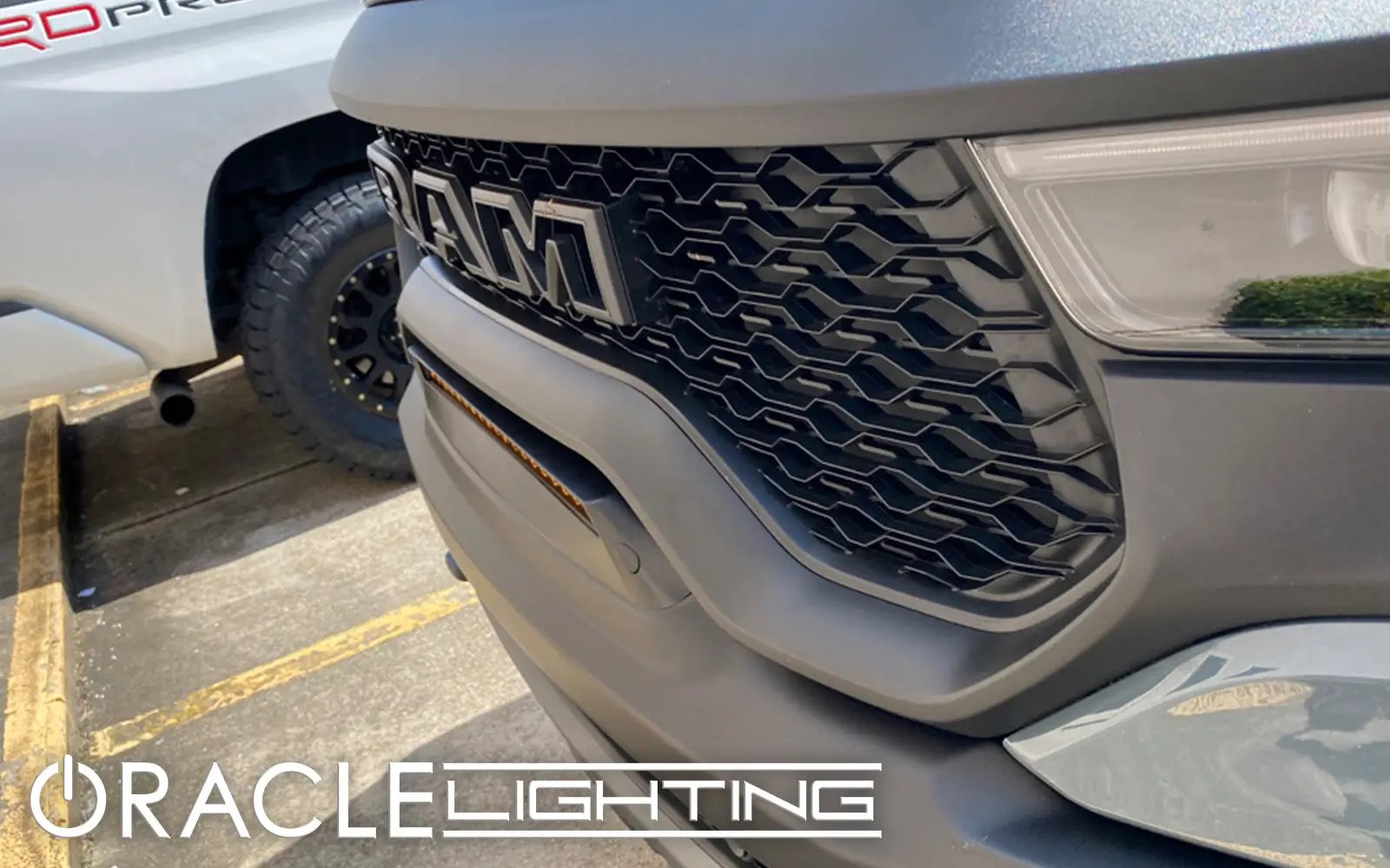2019-2022 RAM Rebel/TRX Front Bumper Flush LED Light Bar System by Oracle Lighting