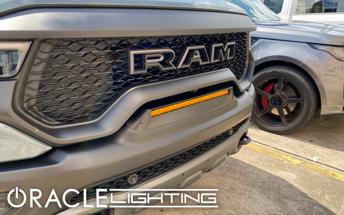 2019-2022 RAM Rebel/TRX Front Bumper Flush LED Light Bar System by Oracle Lighting