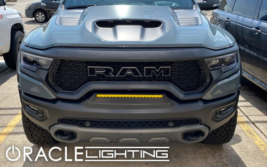 2019-2022 RAM Rebel/TRX Front Bumper Flush LED Light Bar System by Oracle Lighting