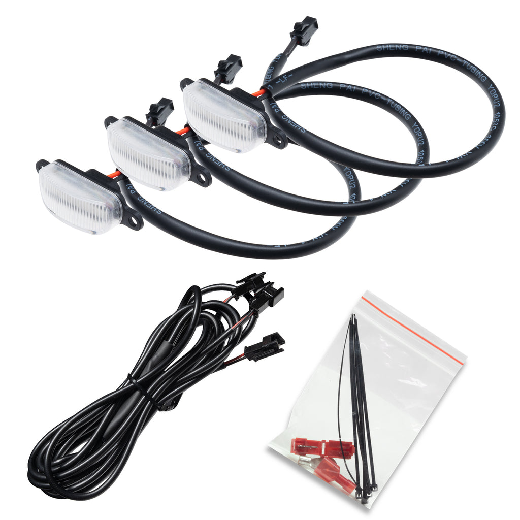 Universal Pre-Runner Style LED Grill Light Kit (New Style) - Clear Lens by Oracle Lighting