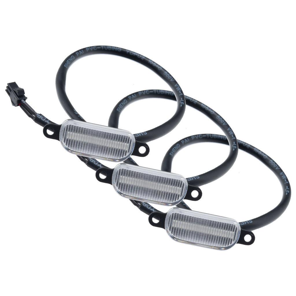 Universal Pre-Runner Style LED Grill Light Kit (New Style) - Clear Lens by Oracle Lighting