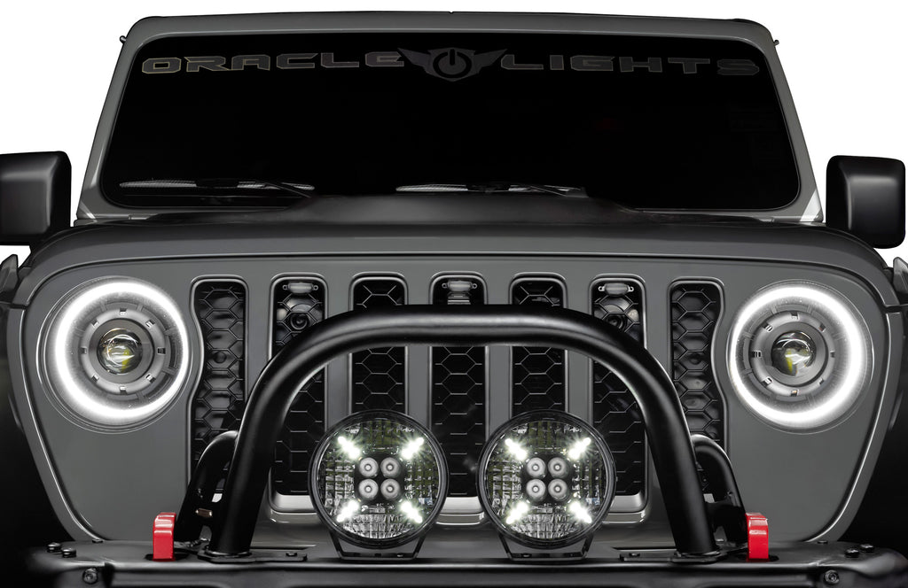 Universal Pre-Runner Style LED Grill Light Kit (New Style) - Clear Lens by Oracle Lighting