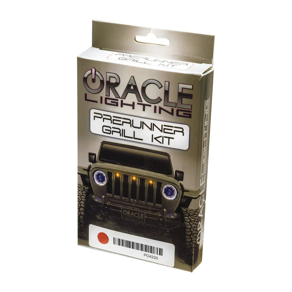 Universal Pre-Runner Style LED Grill Light Kit (New Style) - Tinted Lens by Oracle Lighting