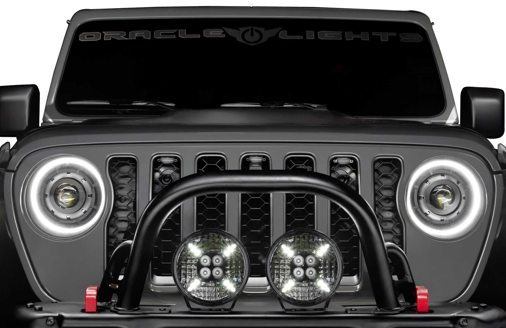 Universal Pre-Runner Style LED Grill Light Kit (New Style) - Tinted Lens by Oracle Lighting