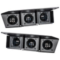 ORACLE Lighting 2021-2024 Ford Bronco Triple LED Fog Light Kit for Steel Bumper by Oracle Lighting