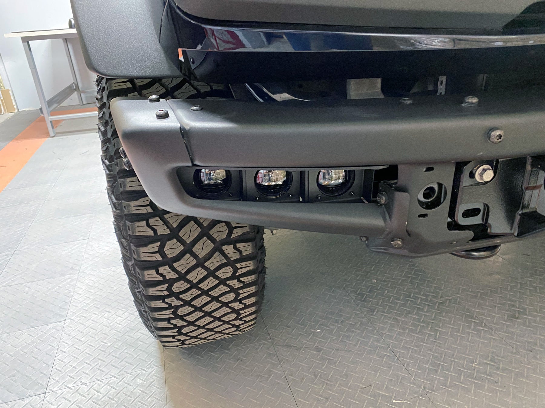 ORACLE Lighting 2021-2024 Ford Bronco Triple LED Fog Light Kit for Steel Bumper by Oracle Lighting