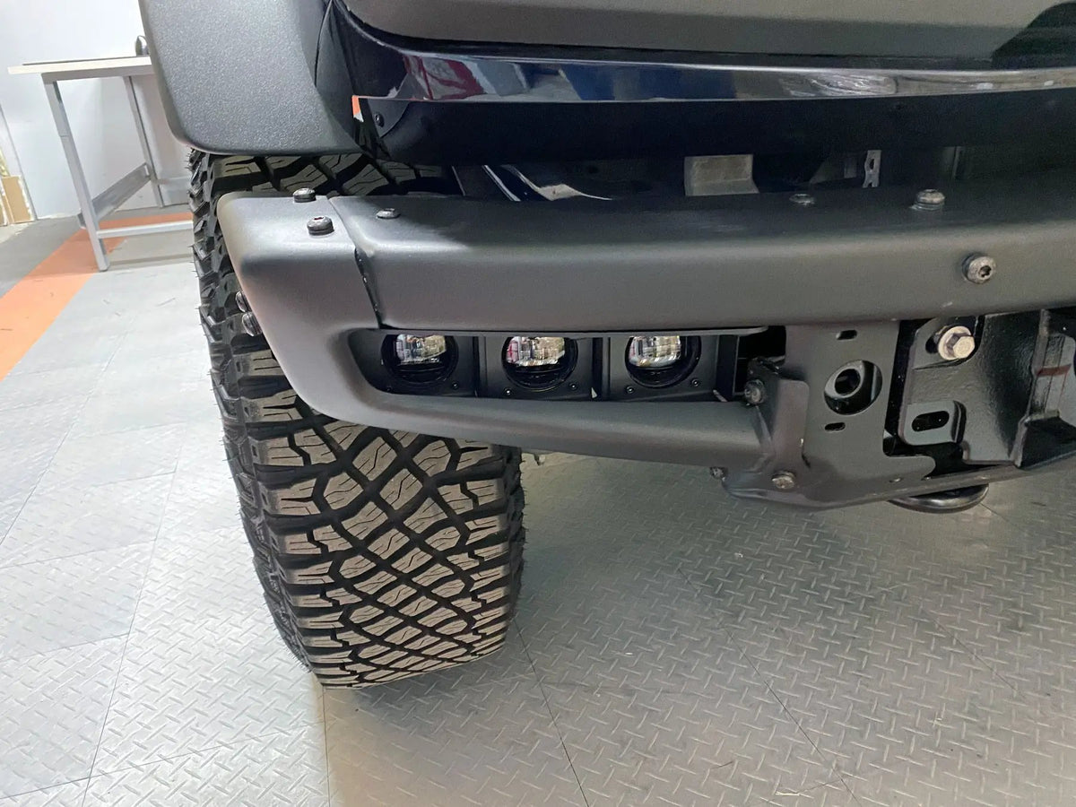 ORACLE Lighting 2021-2024 Ford Bronco Triple LED Fog Light Kit for Steel Bumper by Oracle Lighting