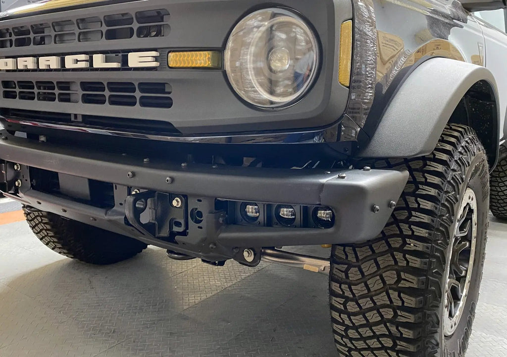 ORACLE Lighting 2021-2024 Ford Bronco Triple LED Fog Light Kit for Steel Bumper by Oracle Lighting
