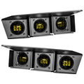 ORACLE Lighting 2021-2024 Ford Bronco Triple LED Fog Light Kit for Steel Bumper by Oracle Lighting