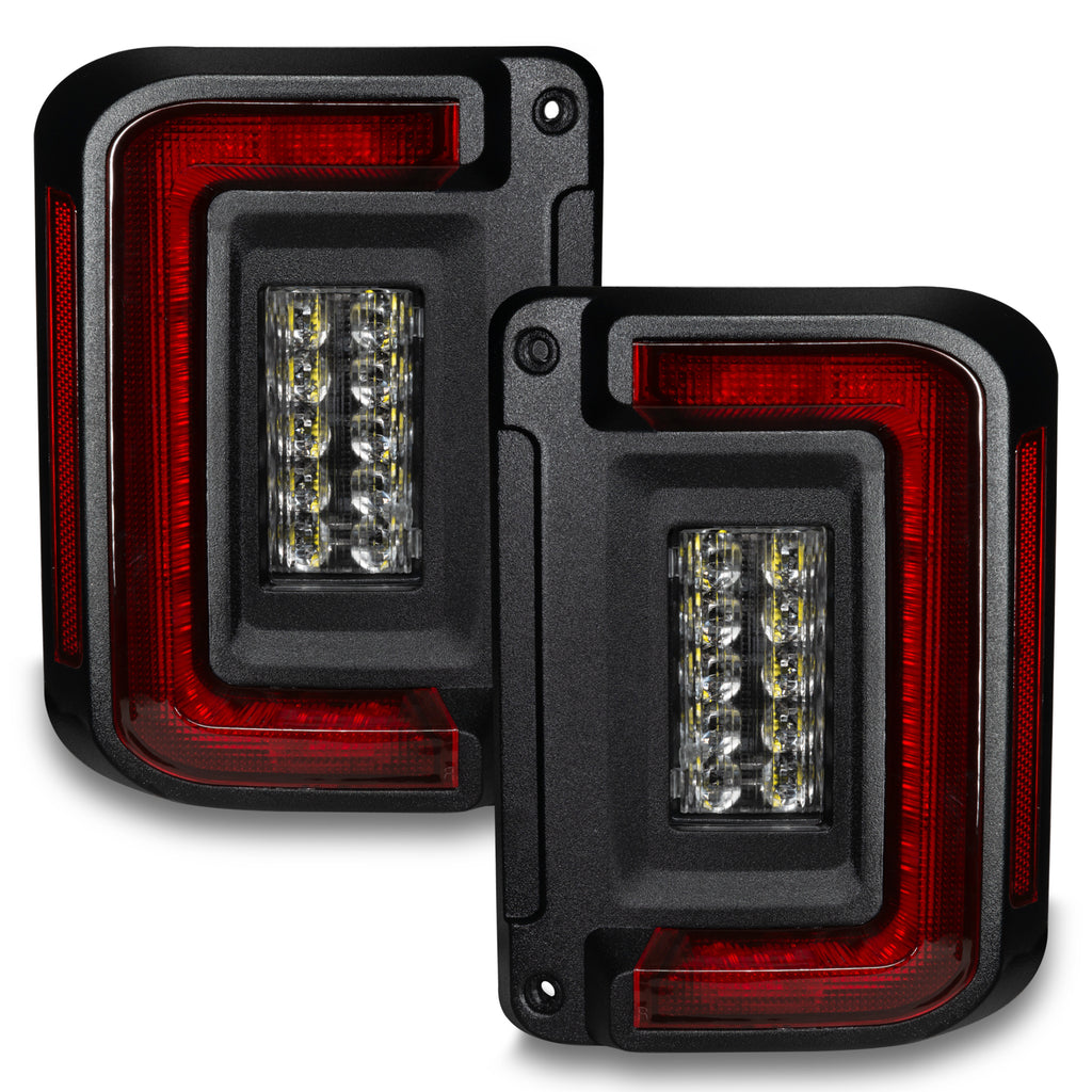 ORACLE Lighting Flush Mount LED Tail Lights for Jeep Wrangler JK by Oracle Lighting