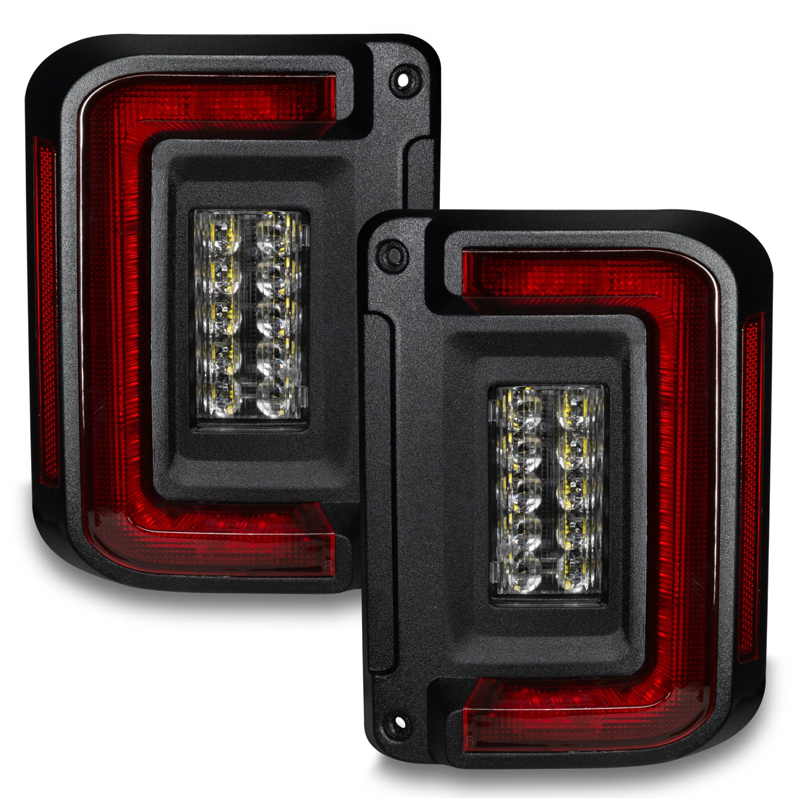 ORACLE Lighting Flush Mount LED Tail Lights for Jeep Wrangler JK by Oracle Lighting