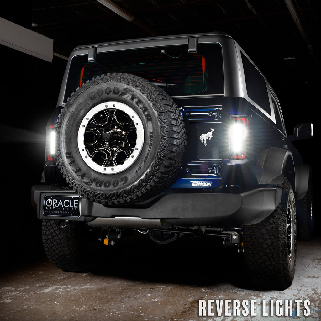 ORACLE Lighting Flush Style LED Tail Lights for 2021-2024 Ford Bronco by Oracle Lighting