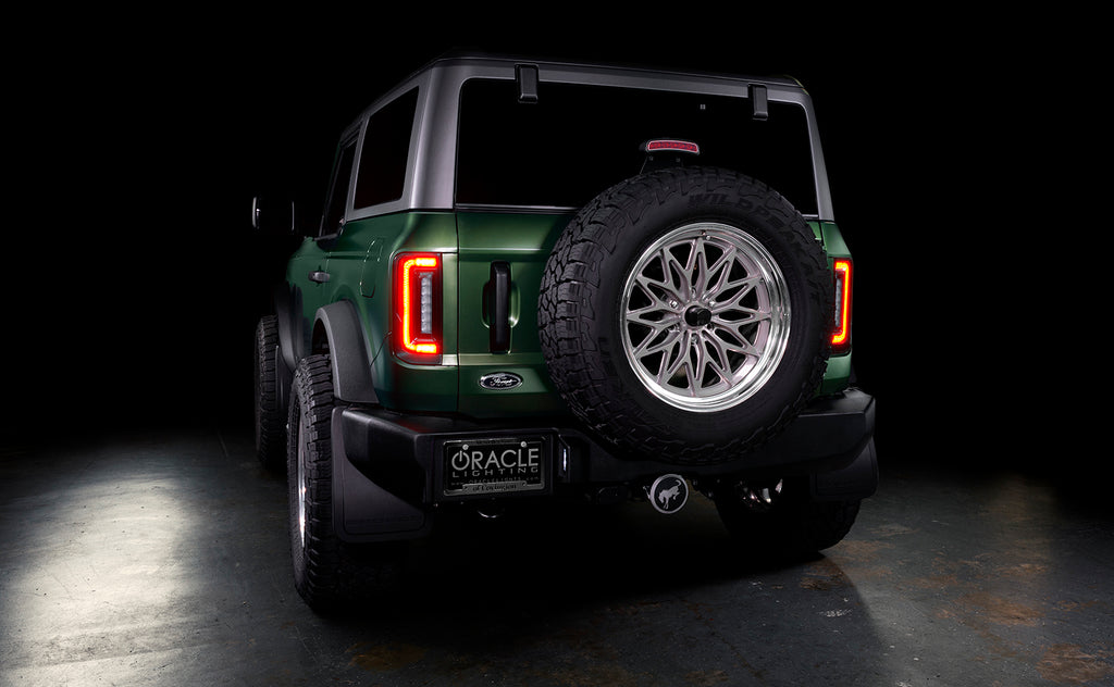 ORACLE Lighting Flush Style LED Tail Lights for 2021-2024 Ford Bronco by Oracle Lighting
