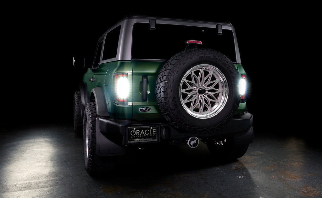 ORACLE Lighting Flush Style LED Tail Lights for 2021-2024 Ford Bronco by Oracle Lighting