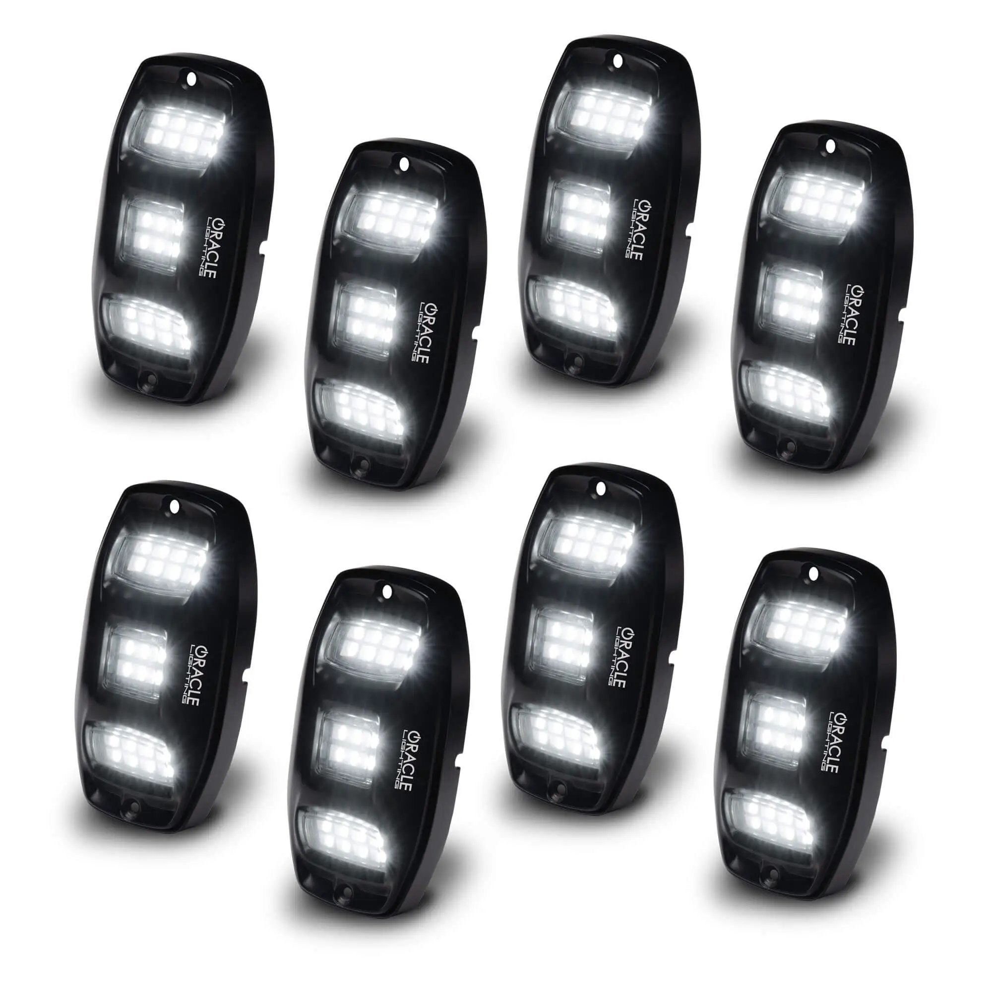 ORACLE Lighting ColorSHIFT RGB+W Underbody Wheel Well Rock Light Kit (8 PCS) by Oracle Lighting