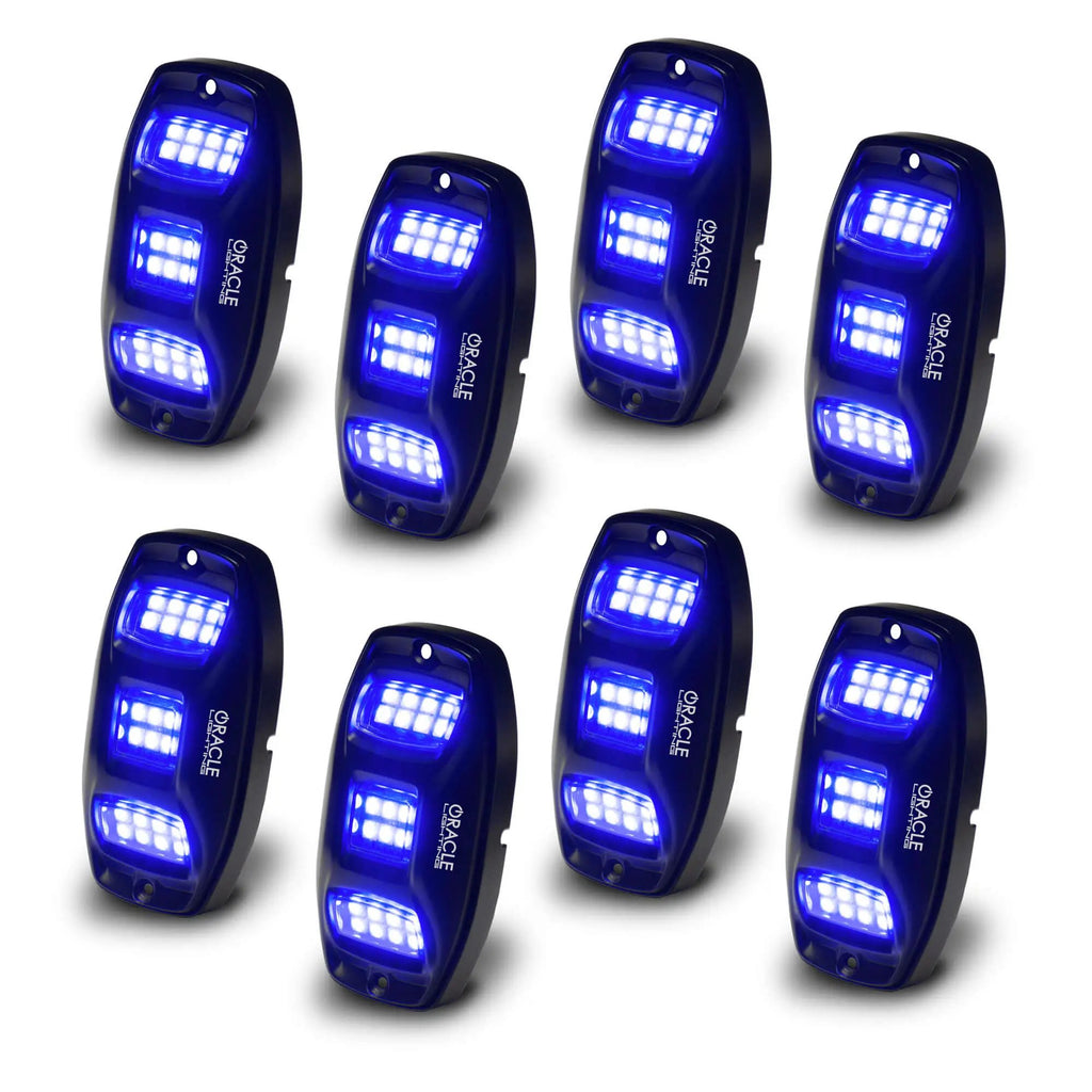 ORACLE Lighting ColorSHIFT RGB+W Underbody Wheel Well Rock Light Kit (8 PCS) by Oracle Lighting