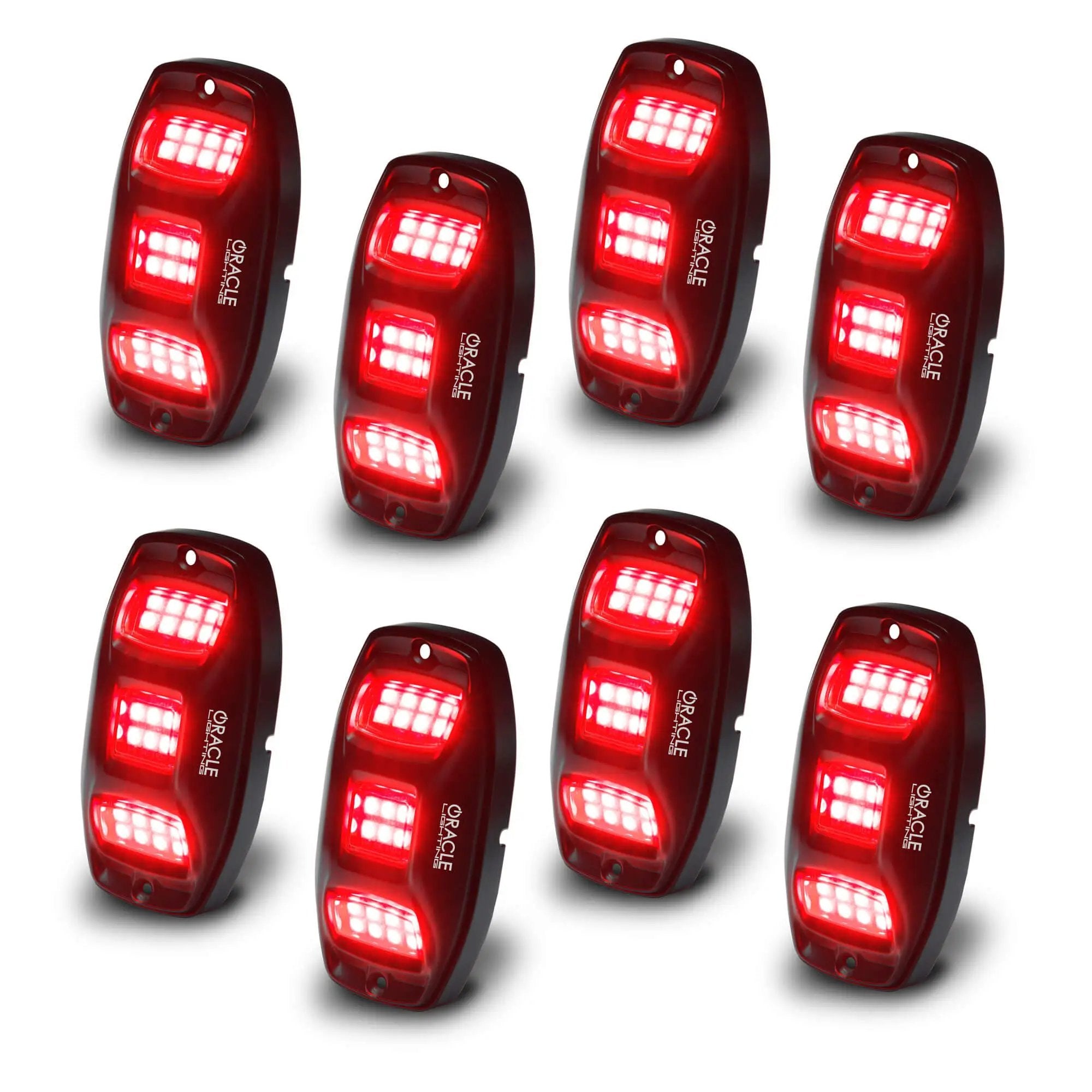 ORACLE Lighting ColorSHIFT RGB+W Underbody Wheel Well Rock Light Kit (8 PCS) by Oracle Lighting