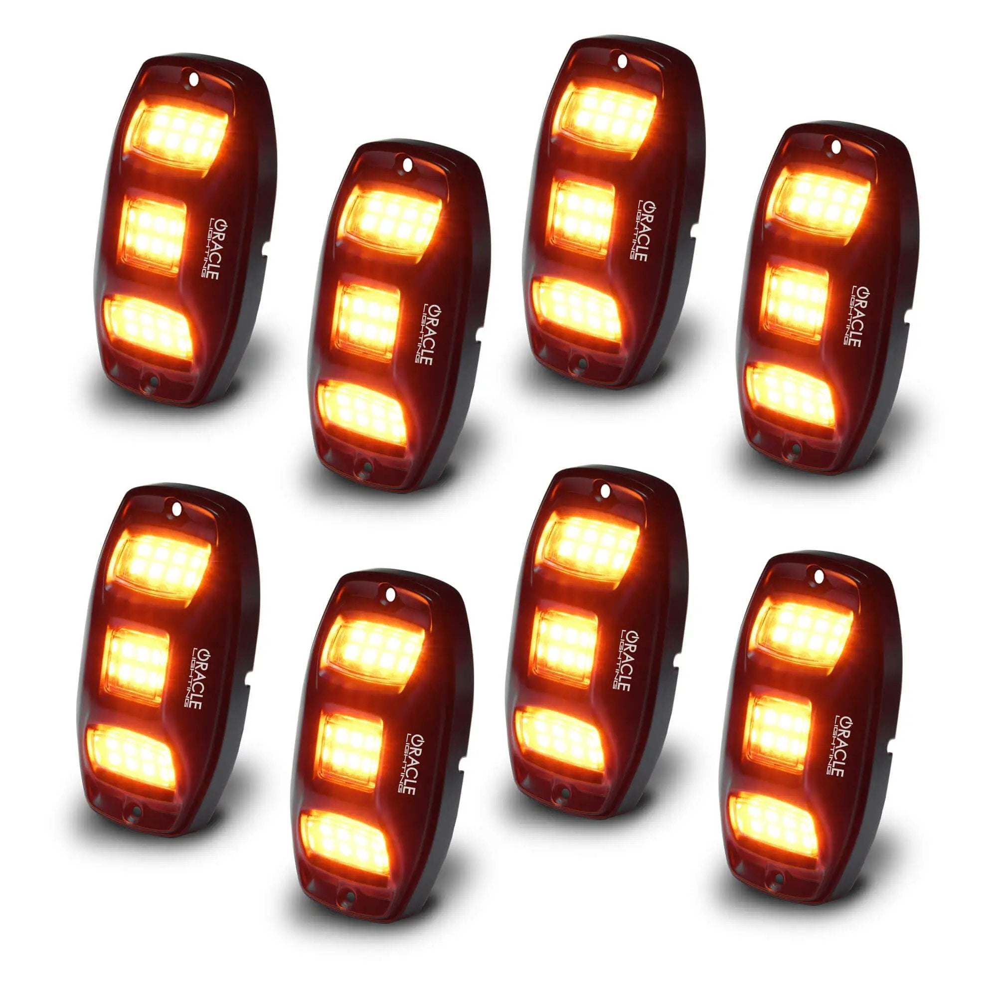 ORACLE Lighting ColorSHIFT RGB+W Underbody Wheel Well Rock Light Kit (8 PCS) by Oracle Lighting