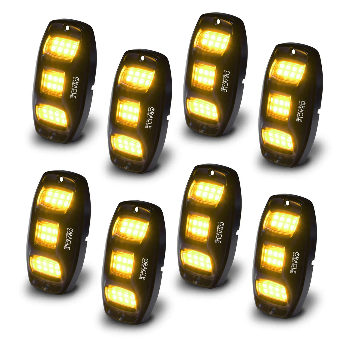 ORACLE Lighting ColorSHIFT RGB+W Underbody Wheel Well Rock Light Kit (8 PCS) by Oracle Lighting