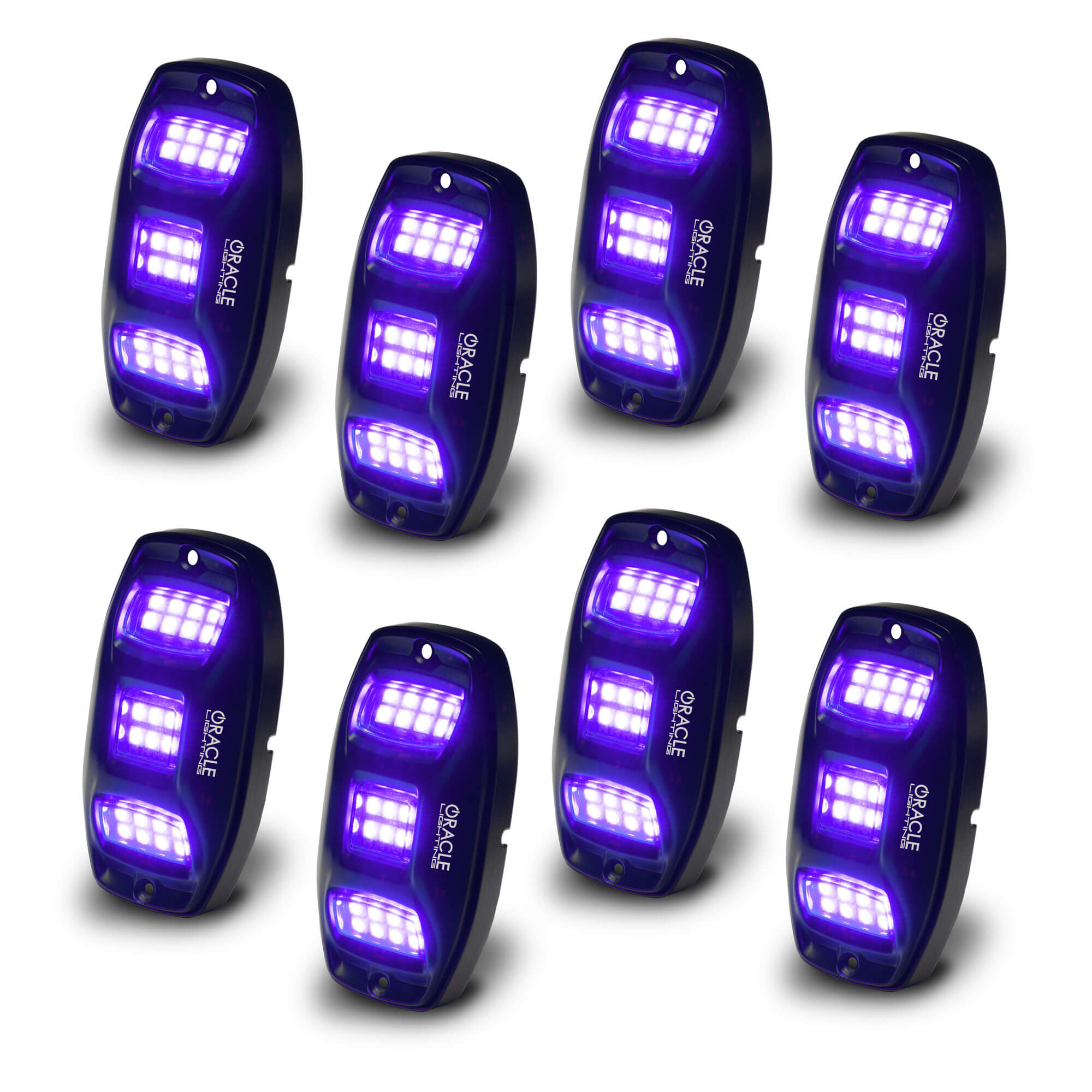 ORACLE Lighting ColorSHIFT RGB+W Underbody Wheel Well Rock Light Kit (8 PCS) by Oracle Lighting